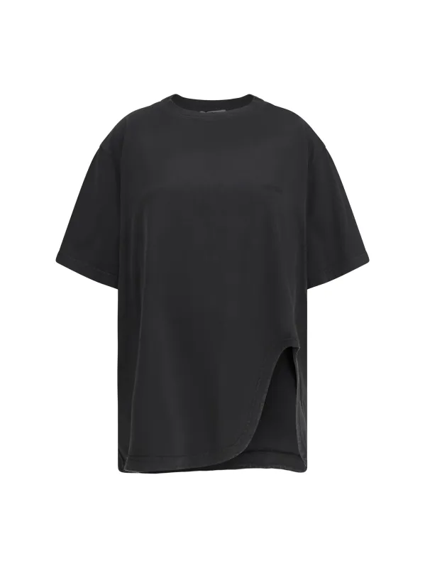 Oversized T-Shirt Faded Black made by The Attico