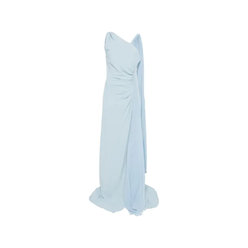 Dress One-Shoulder Blue made by Lord & Taylor