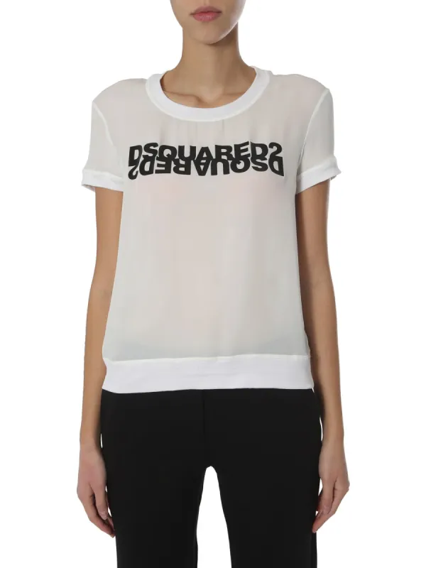 Round Neck T-Shirt made by DSQUARED2