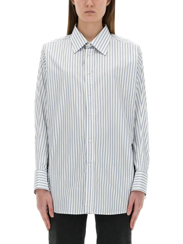 Striped Cotton Shirt made by Maison Margiela
