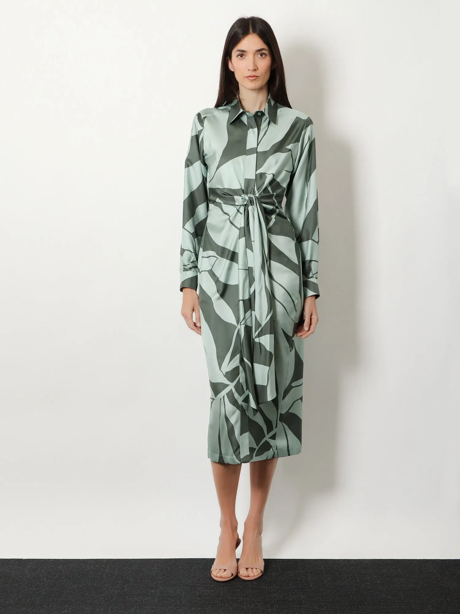Printed Silk Dress sold by Lord & Taylor product image thumbnail 3