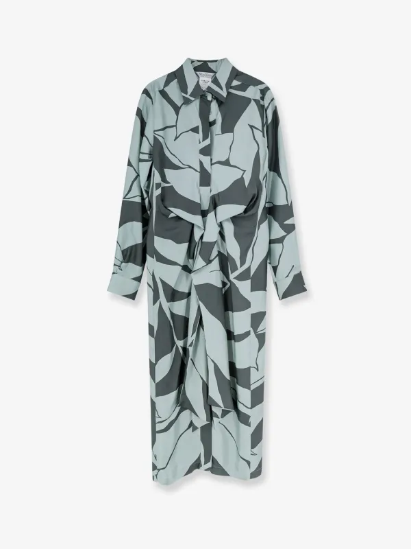 Printed Silk Dress made by MaxMara