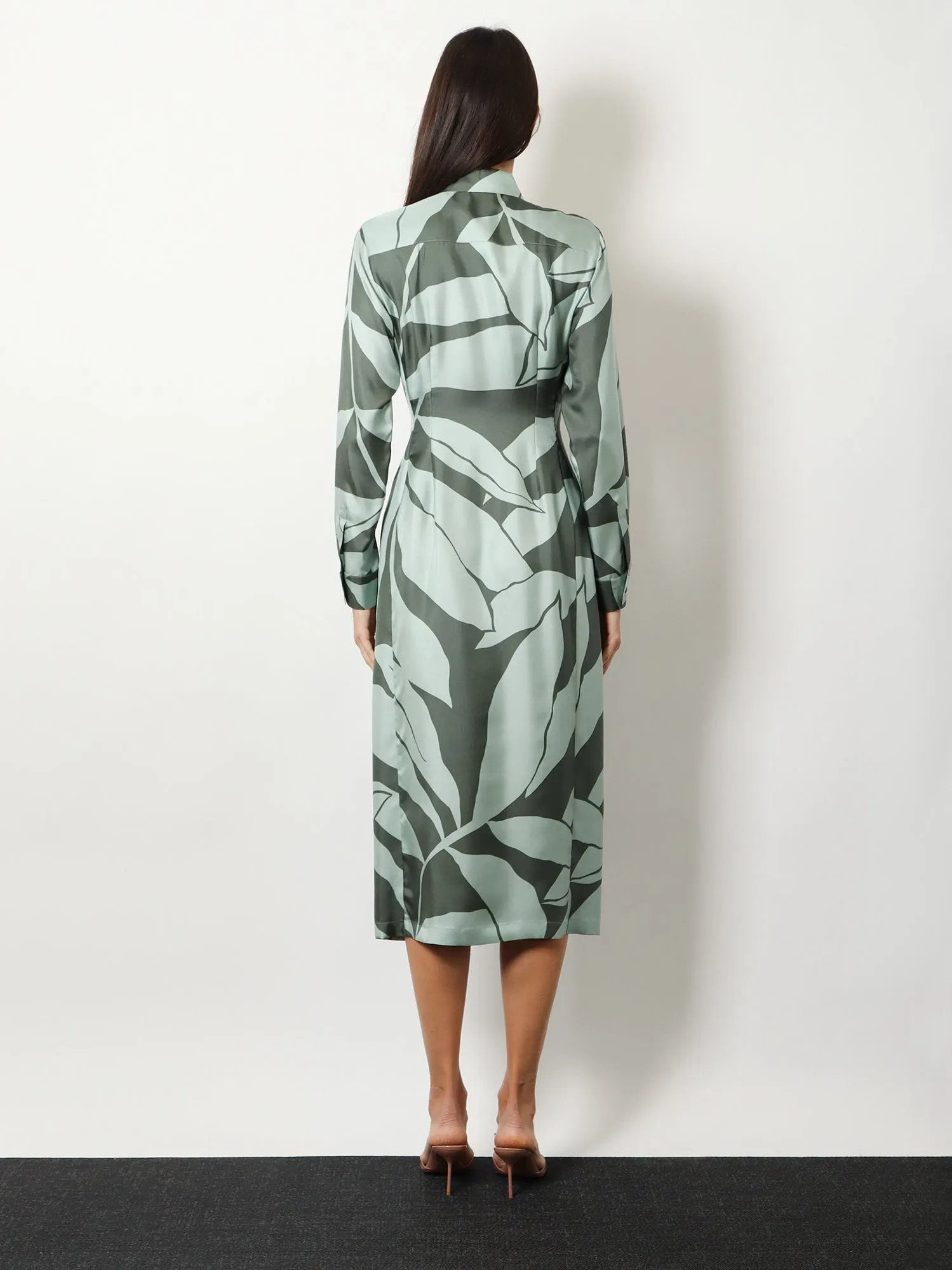 Printed Silk Dress sold by Lord & Taylor product image thumbnail 5