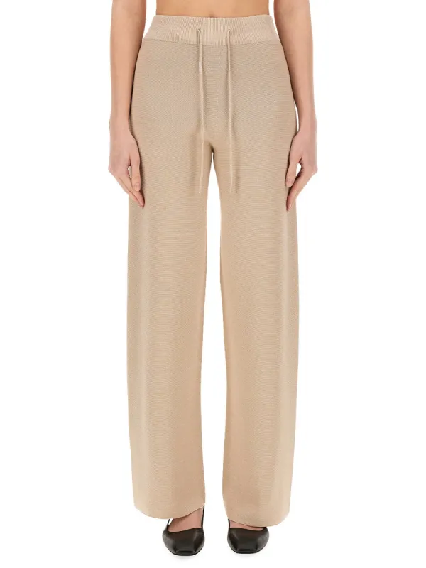 Organic Cotton and Lurex Pants made by Fabiana Filippi