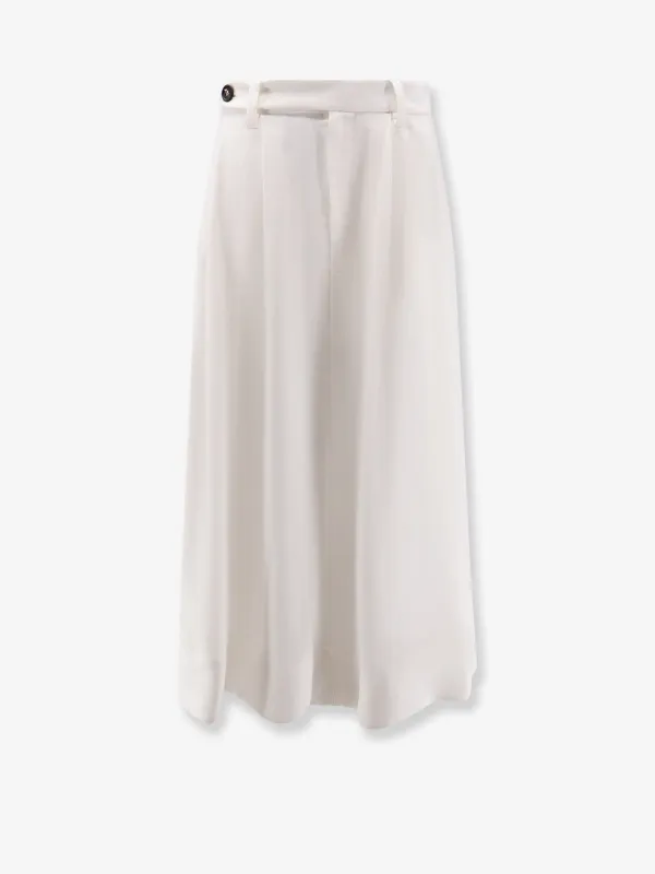 Viscose and Linen Skirt made by Brunello Cucinelli