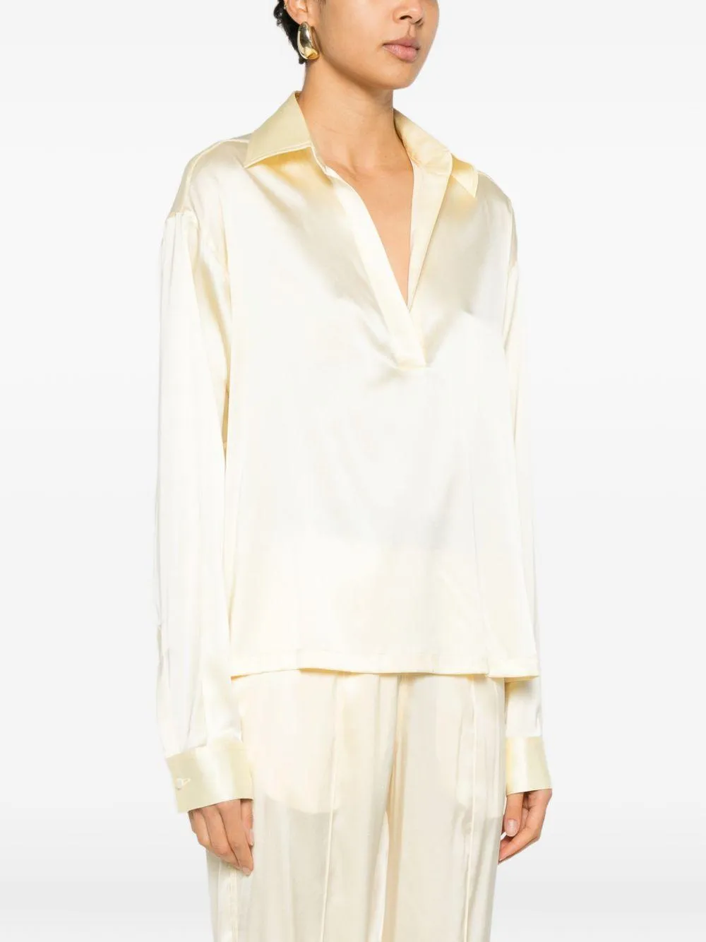 Top Silk Lemon sold by Lord & Taylor product image thumbnail 4