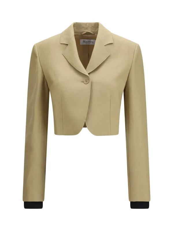 Linen Jacket Buono Sand made by MaxMara