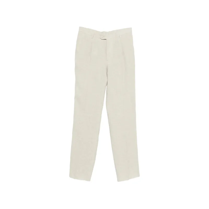 Tailored Trousers with Front Pleats made by Etro