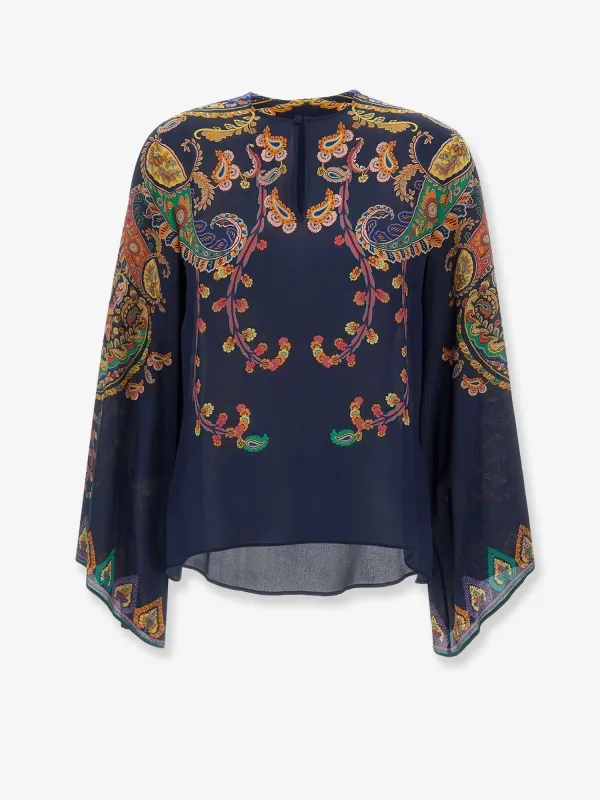 Multicolor Silk Shirt made by Etro