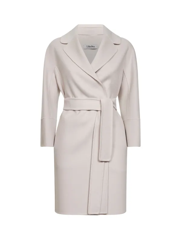 Ivory Cocoon Short Coat made by MaxMara
