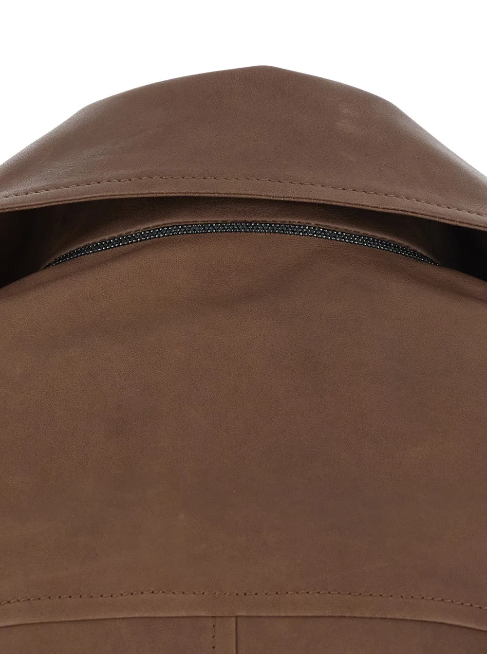 Leather Jacket Brown sold by Lord & Taylor product image thumbnail 4