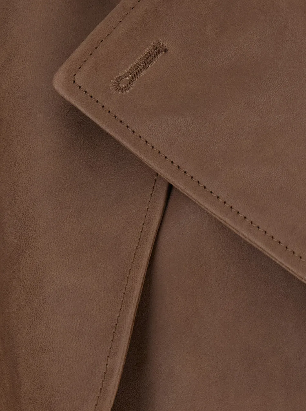 Leather Jacket Brown sold by Lord & Taylor product image thumbnail 3