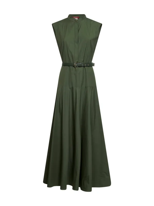 Dress MSTGESTO Poplin Khaki made by MaxMara