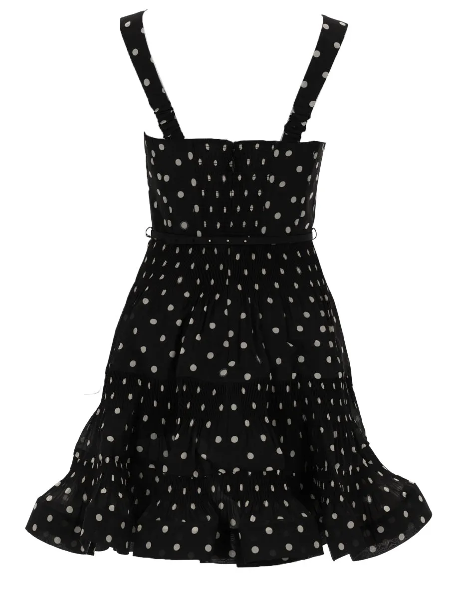 Mini Dress Black Polka-Dot sold by Lord & Taylor product image thumbnail 2