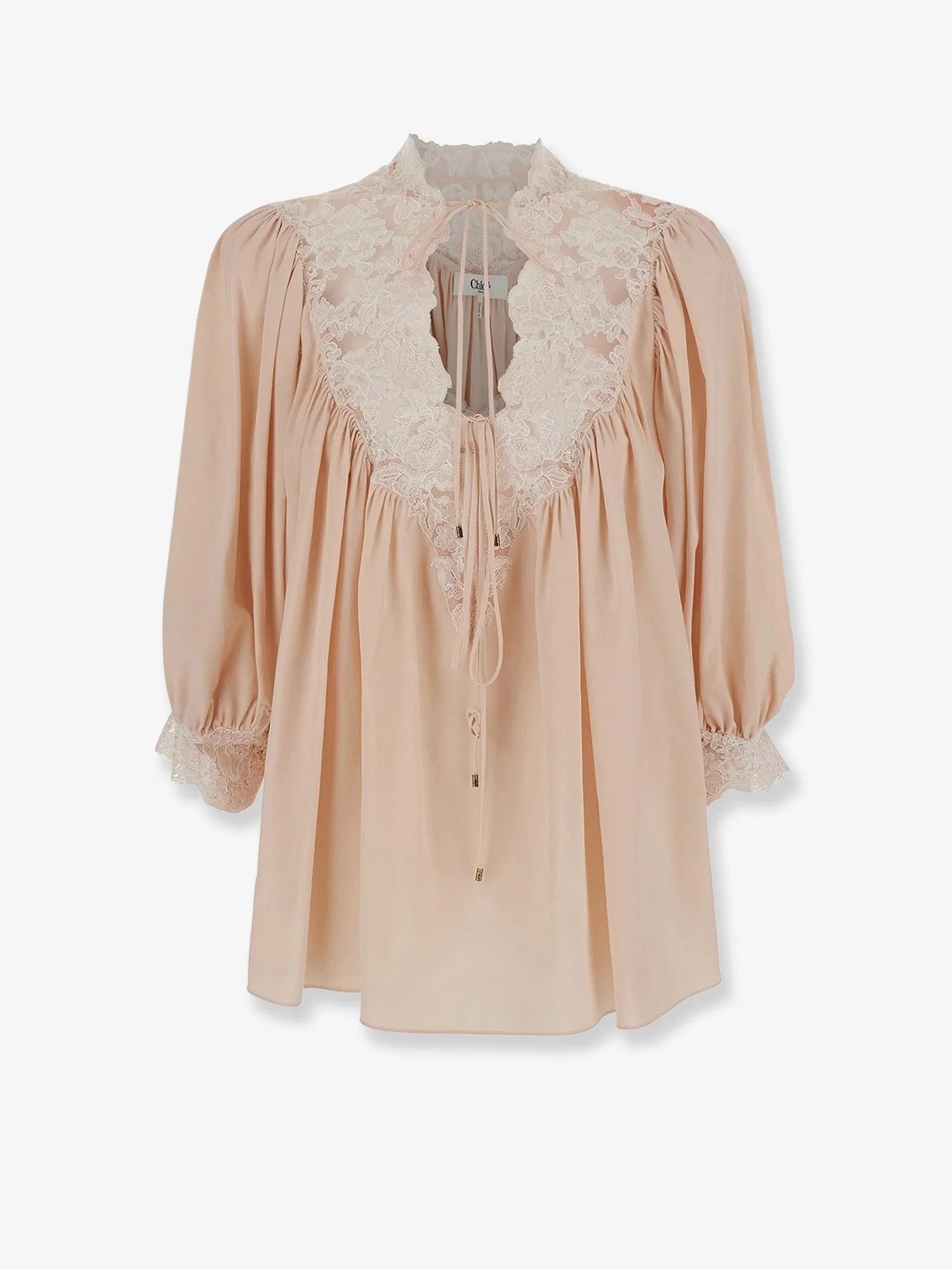 Silk Shirt Pink sold by Lord & Taylor