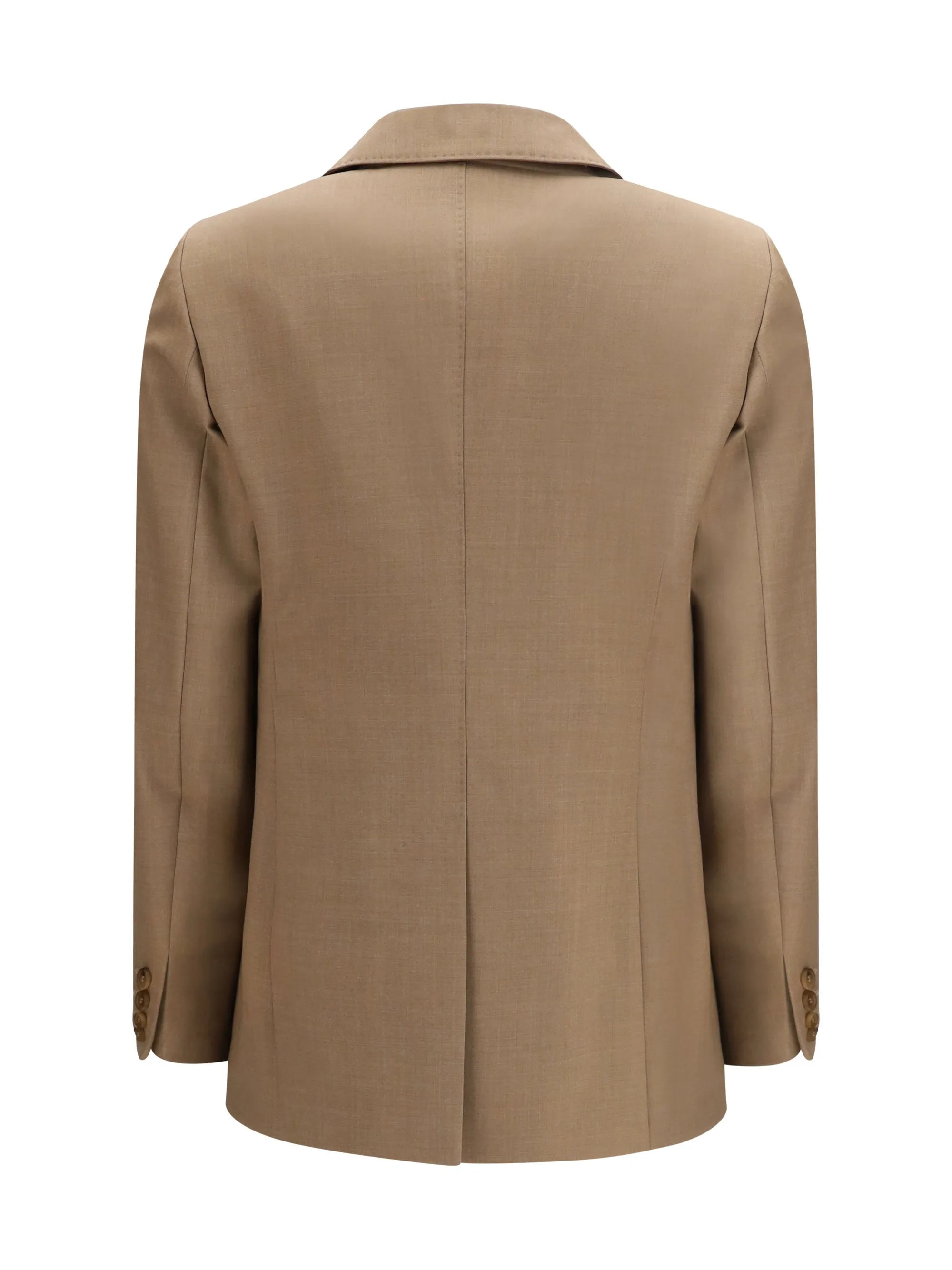 Single-Breasted Wool Blazer Hazelnut sold by Lord & Taylor product image thumbnail 3