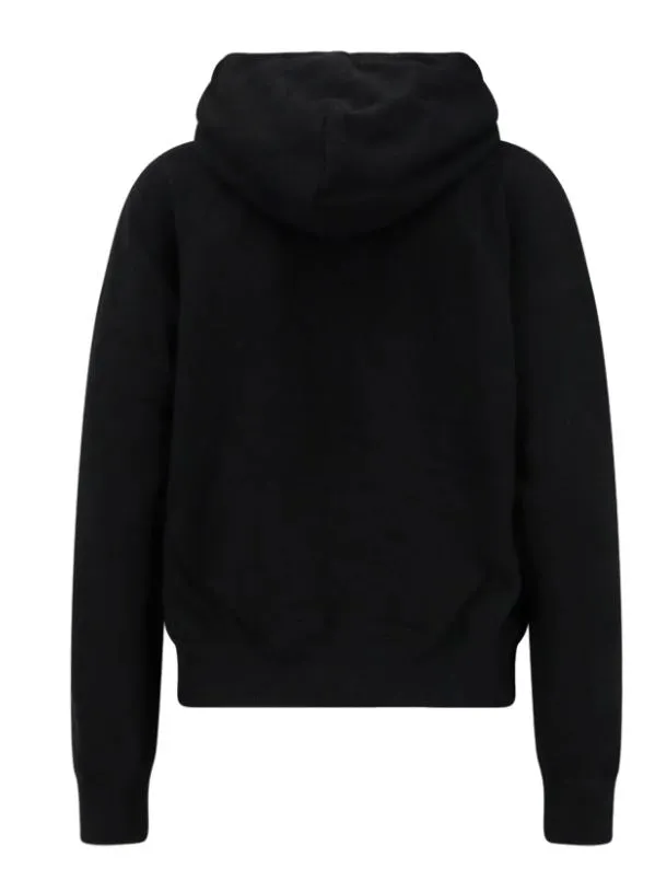 BLACK RAGLAN SLEEVE HOODED SWEATER sold by Lord & Taylor product image thumbnail 2