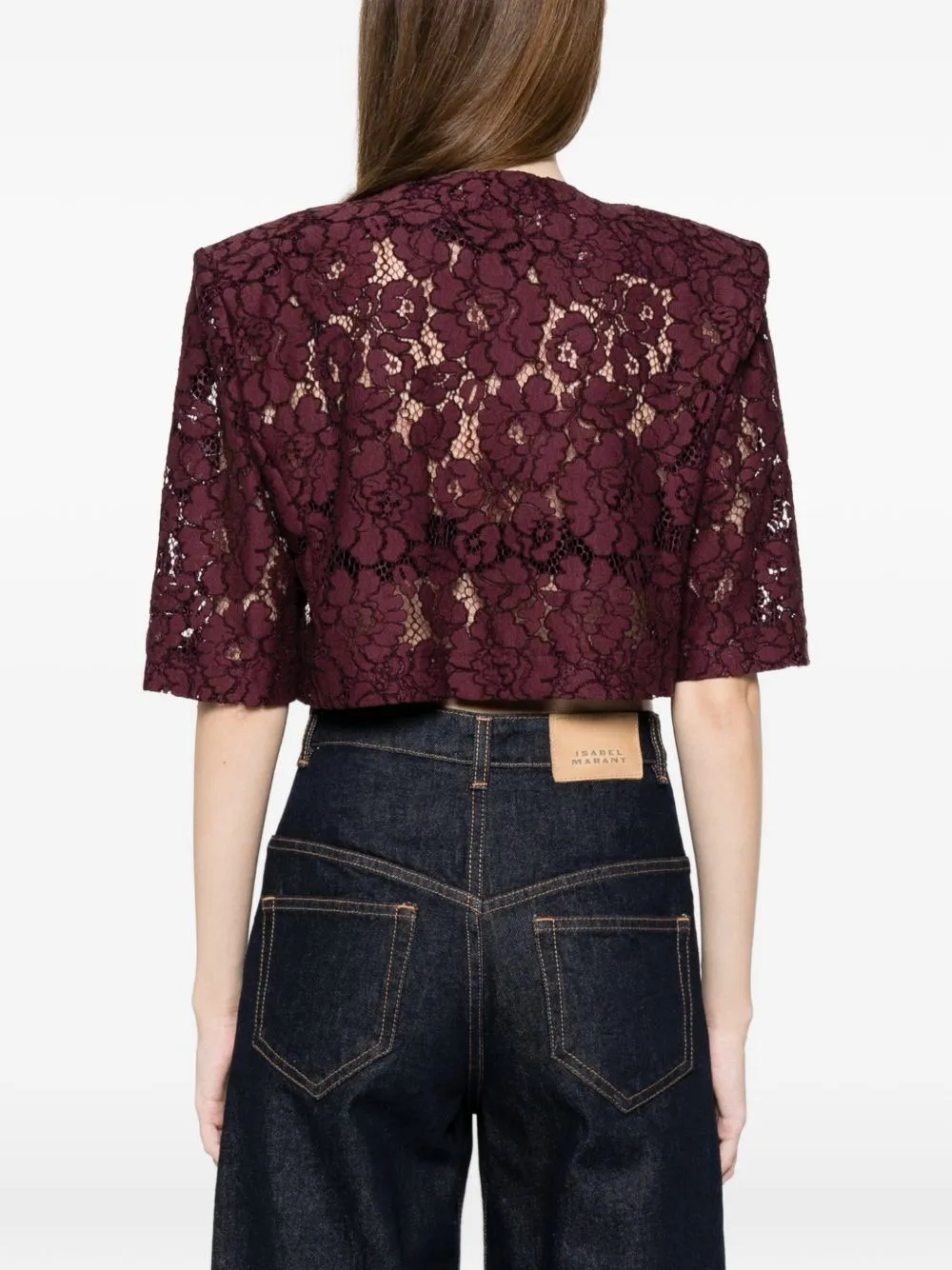 RED WINE CAPE EFFECT SWEATER sold by Lord & Taylor product image thumbnail 5