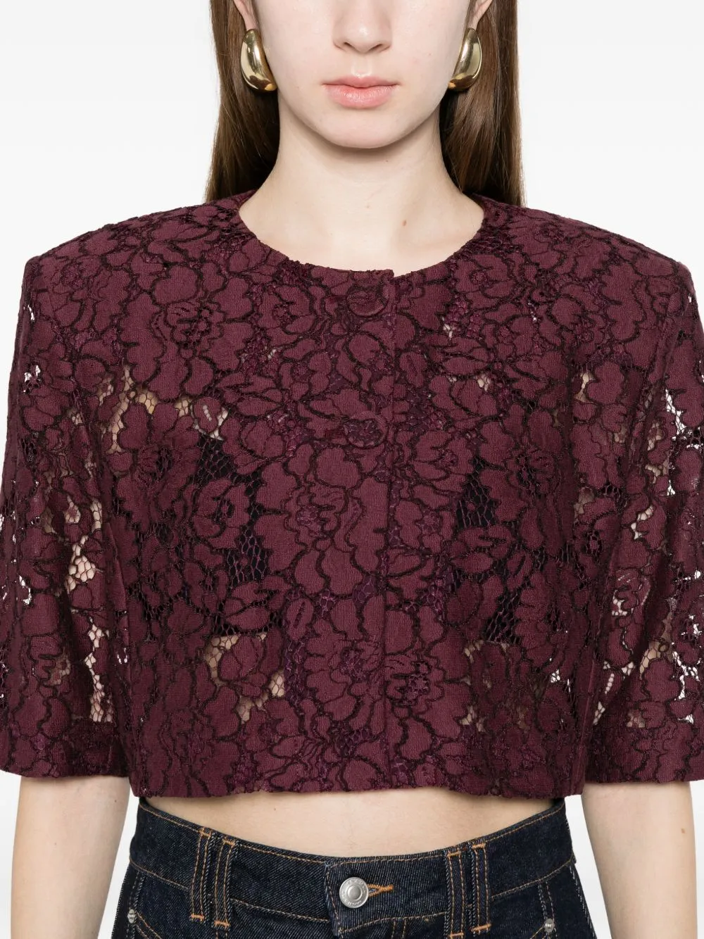 RED WINE CAPE EFFECT SWEATER sold by Lord & Taylor product image thumbnail 2