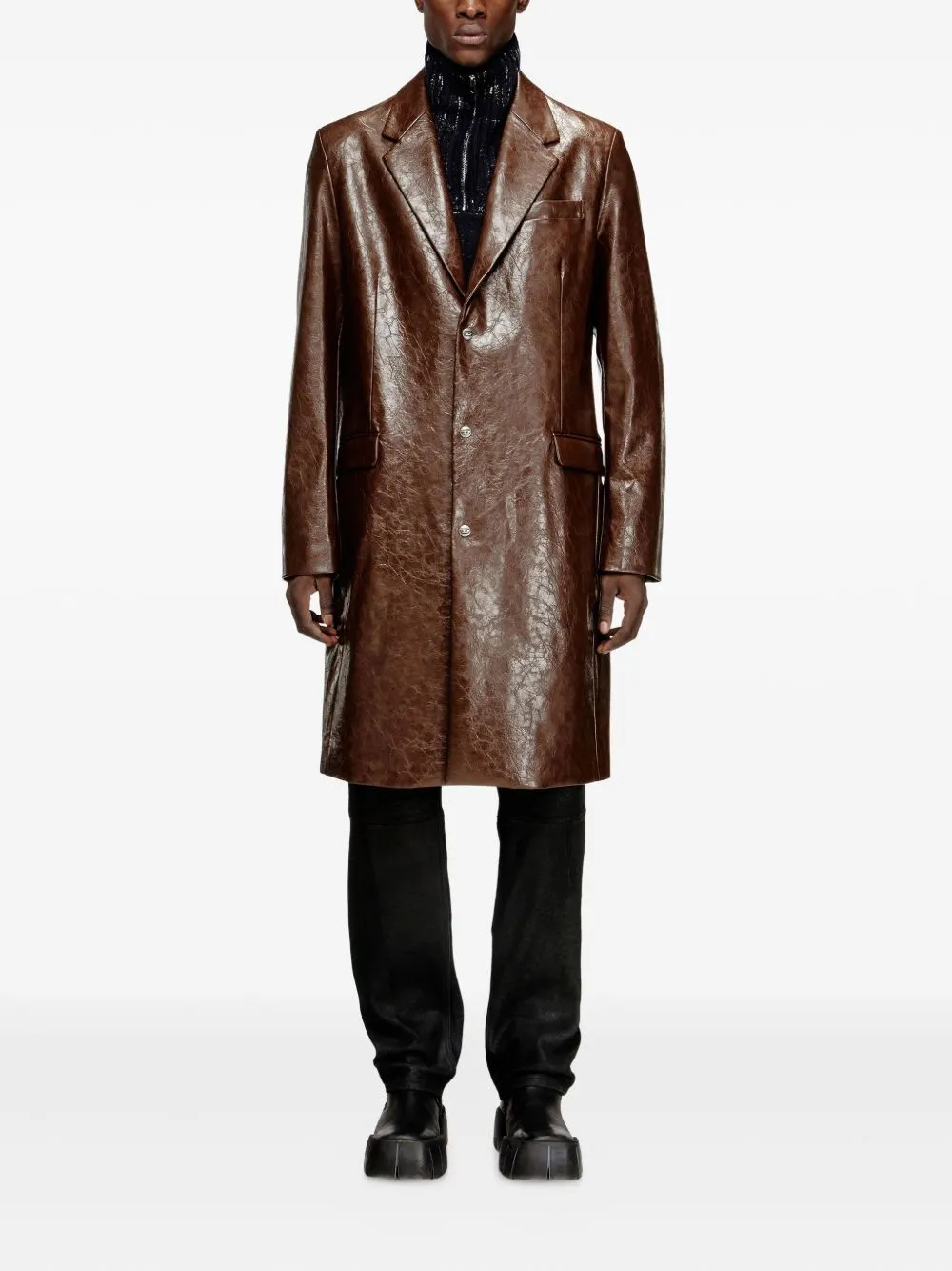 BROWN SINGLE BREASTED NOTCHED JACKET sold by Lord & Taylor product image thumbnail 2