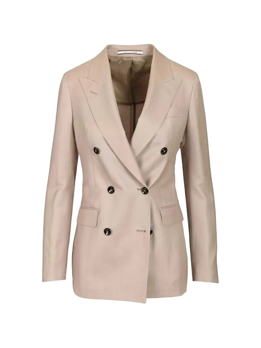 BEIGE DOUBLE-BREASTED NOTCHED LAPEL JACKET sold by Lord & Taylor product image thumbnail 3