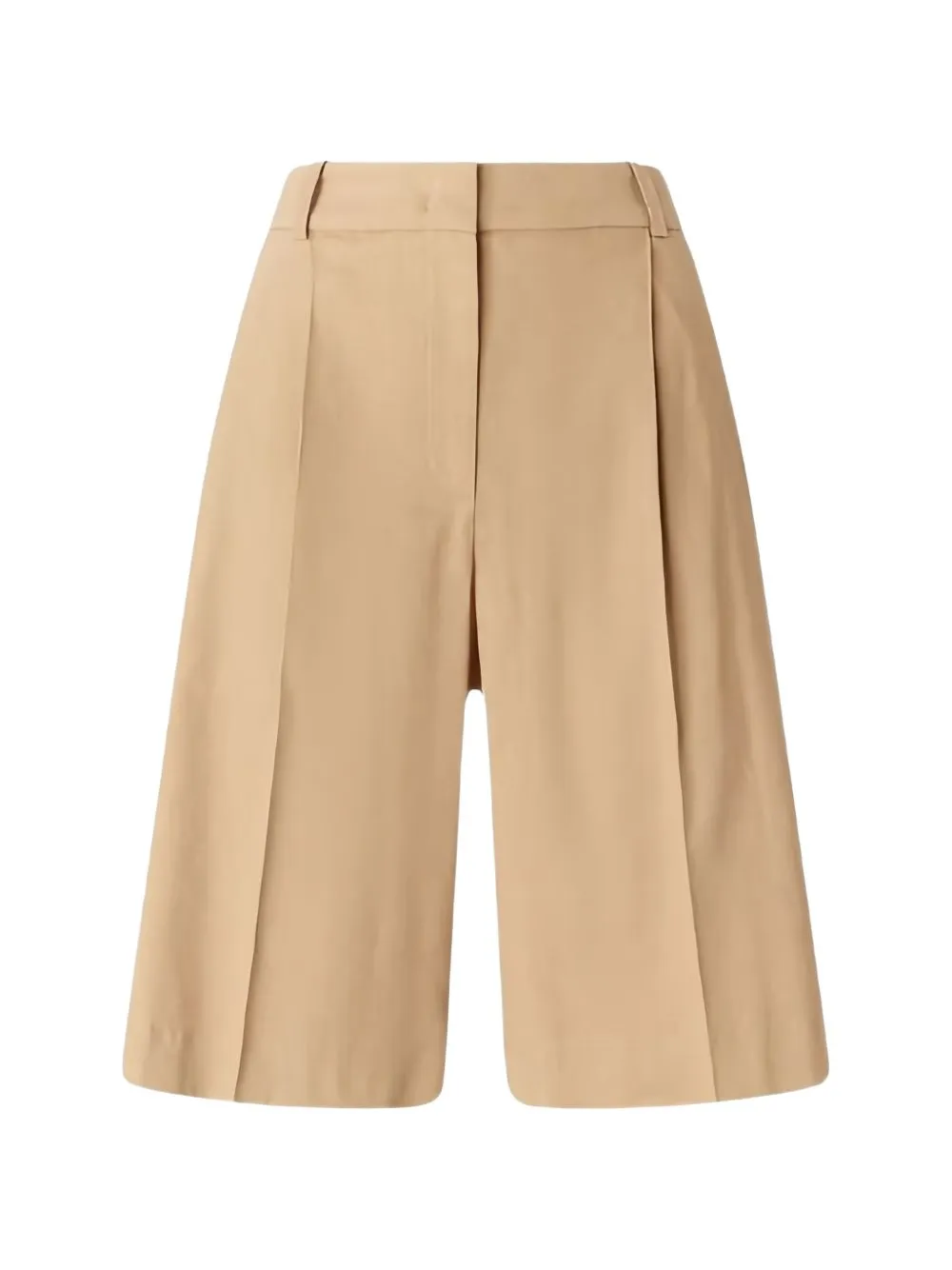 CHANTILLY BEIGE PLEATED WIDE SHORTS sold by Lord & Taylor product image thumbnail 4