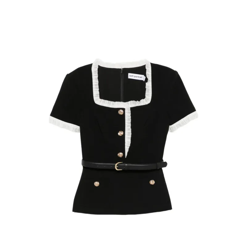 Top Black made by Self-Portrait