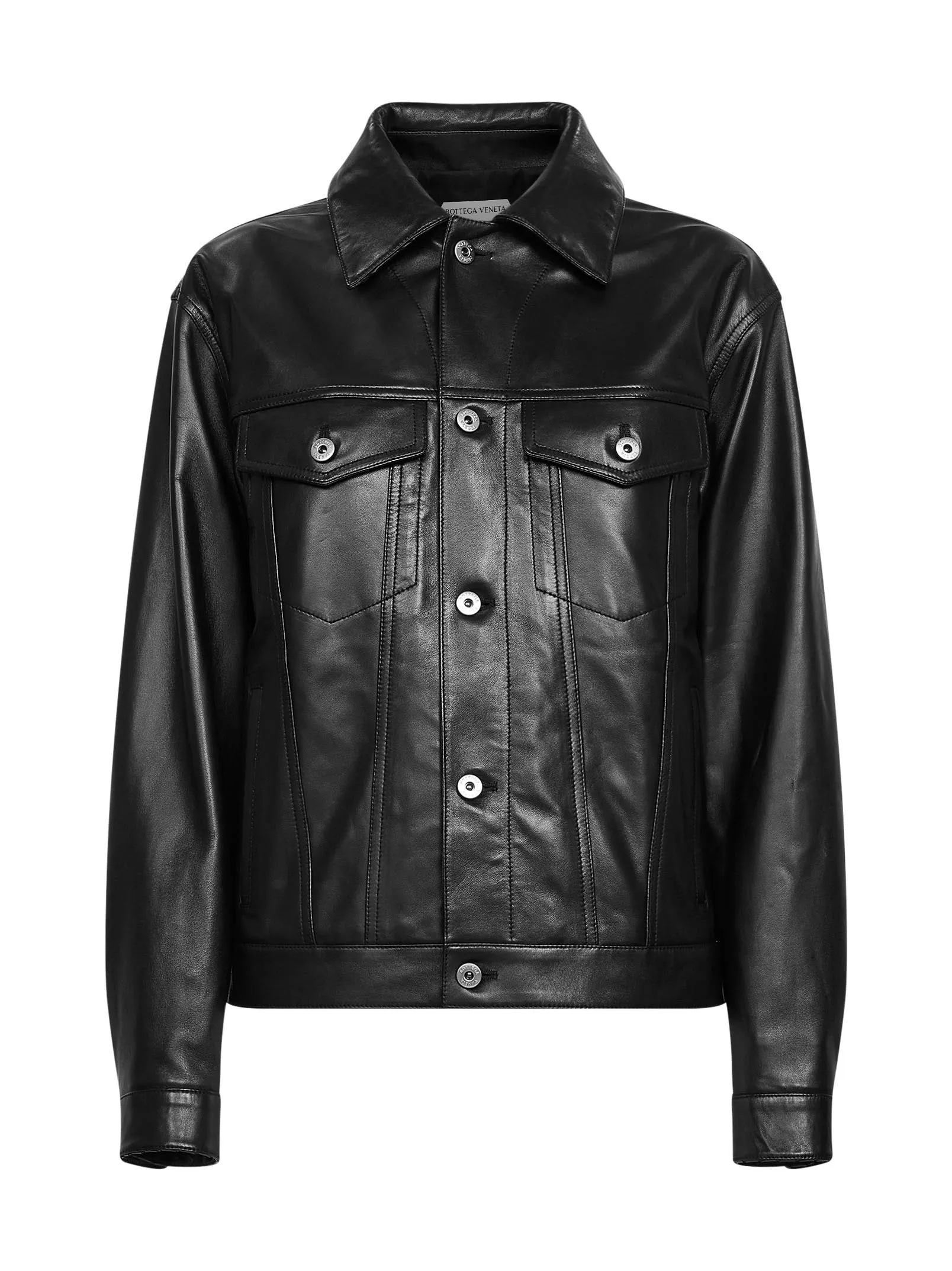 Leather Jacket Nappa with Intrecciato Bandana sold by Lord & Taylor