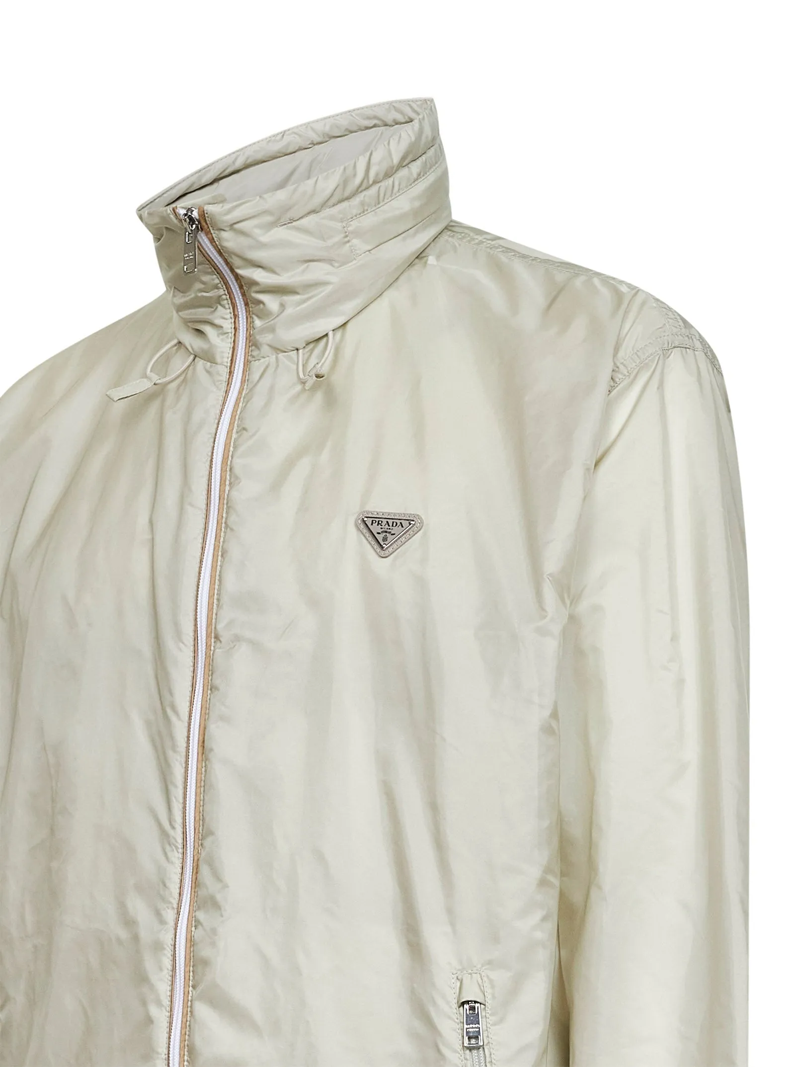 Hooded Jacket Re-Nylon Talc sold by Lord & Taylor product image thumbnail 3