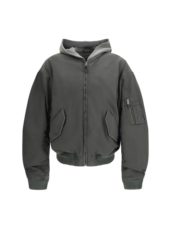 Bomber Jacket Standard Anthracite made by Balenciaga