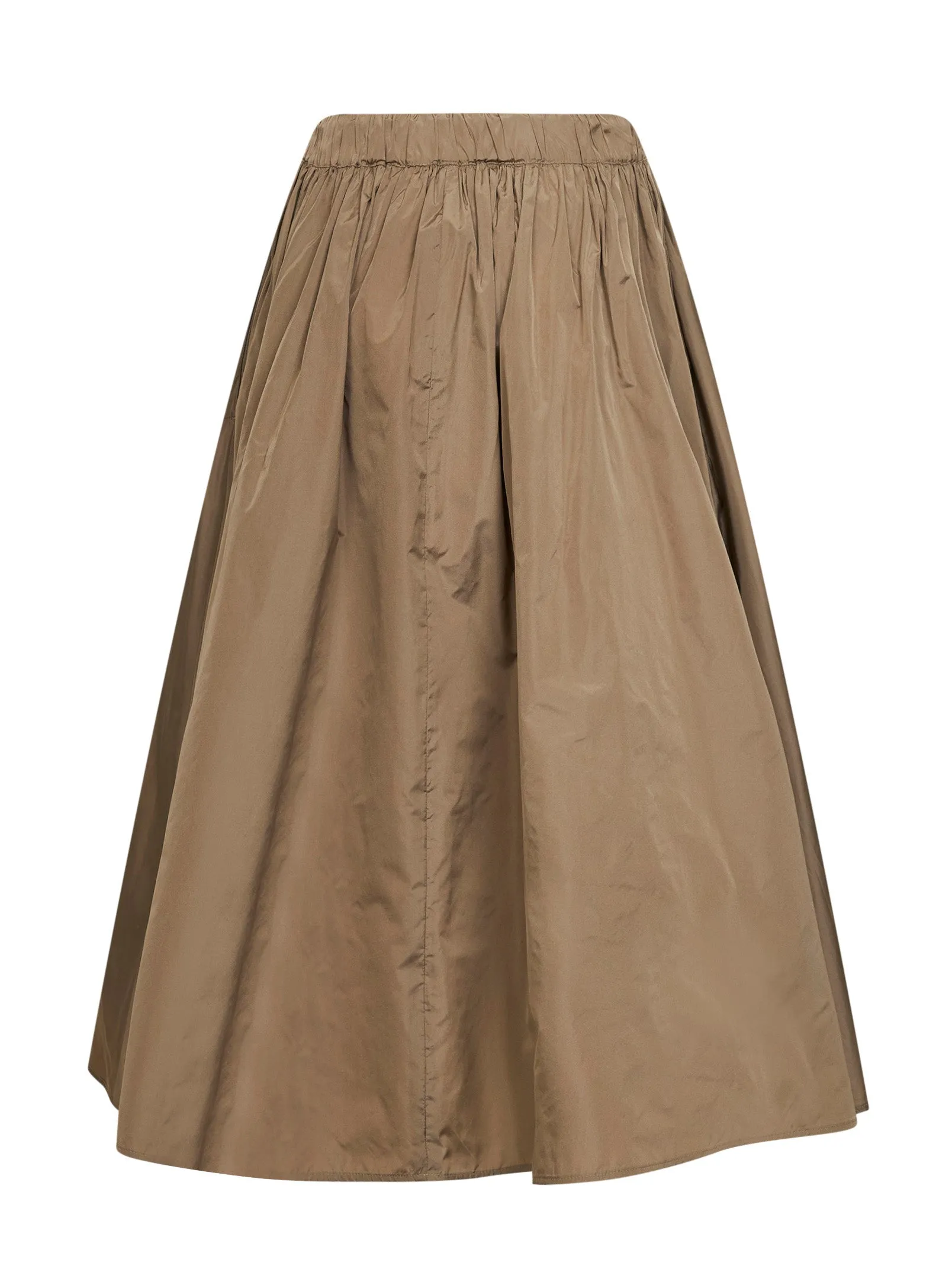 Midi Taffeta Skirt Beige sold by Lord & Taylor product image thumbnail 2