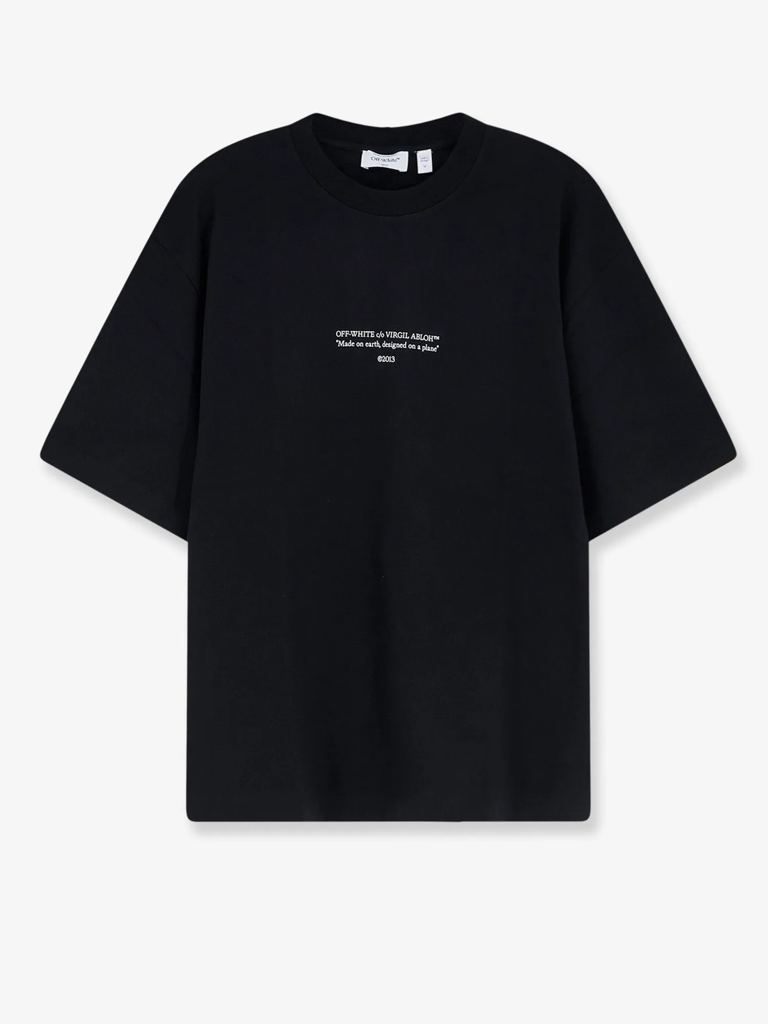 T-shirt Statement Cotton Black sold by Lord & Taylor product image thumbnail 2