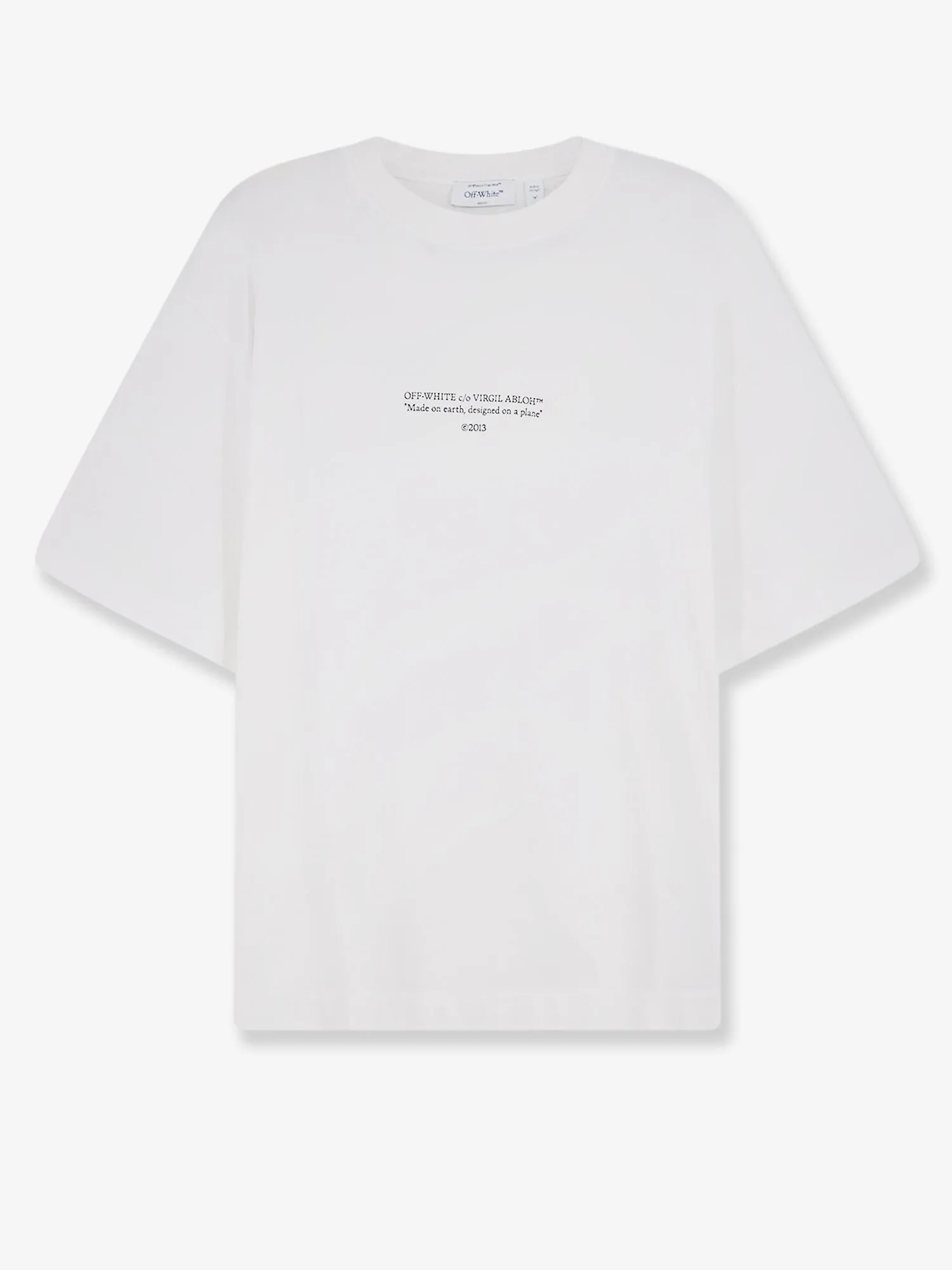 T-shirt Statement Cotton White sold by Lord & Taylor product image thumbnail 2
