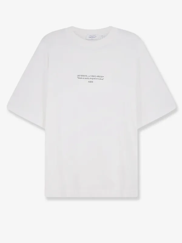 T-shirt Statement Cotton White made by Off-White