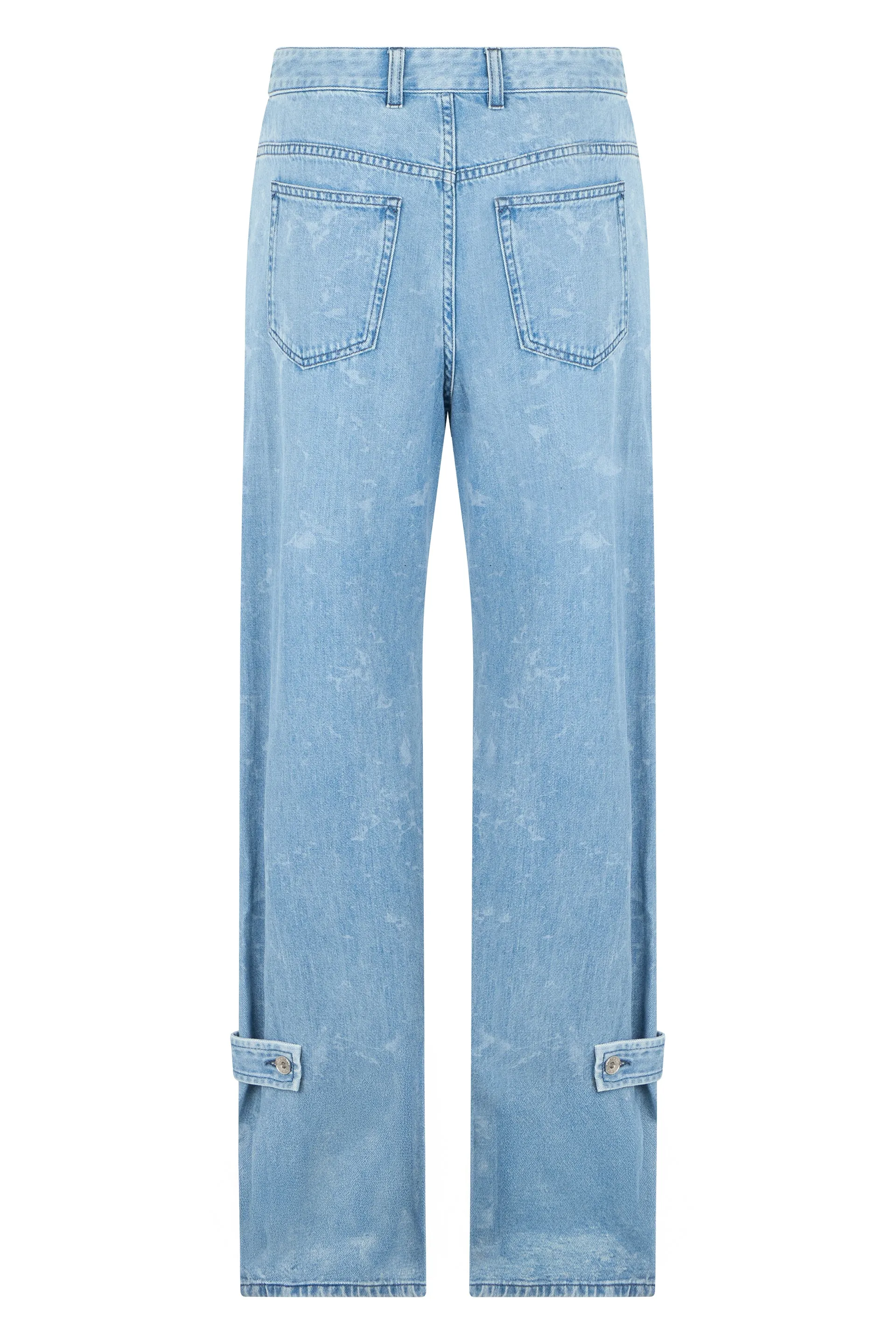 Straight-Leg Jeans Light Blue sold by Lord & Taylor product image thumbnail 2