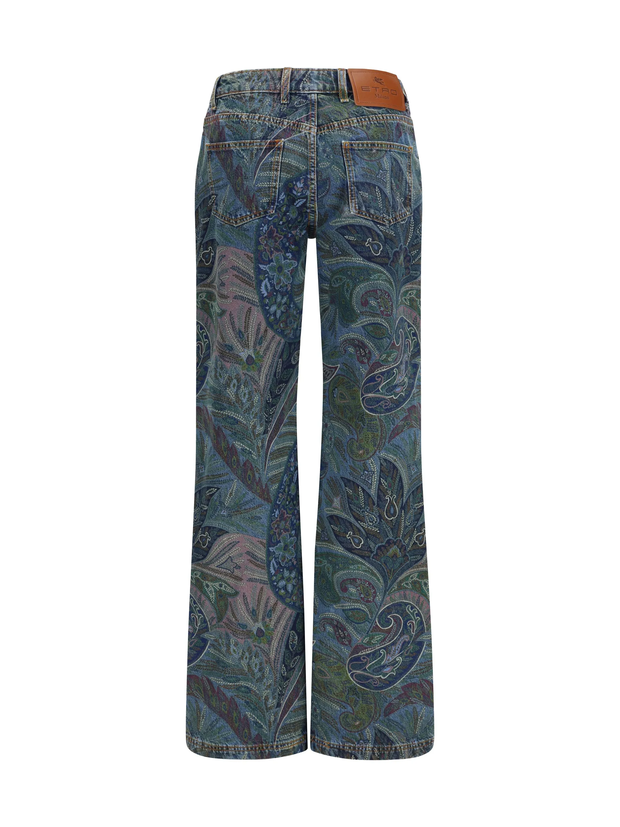 Flare Pants Paisley Multicolour sold by Lord & Taylor product image thumbnail 3