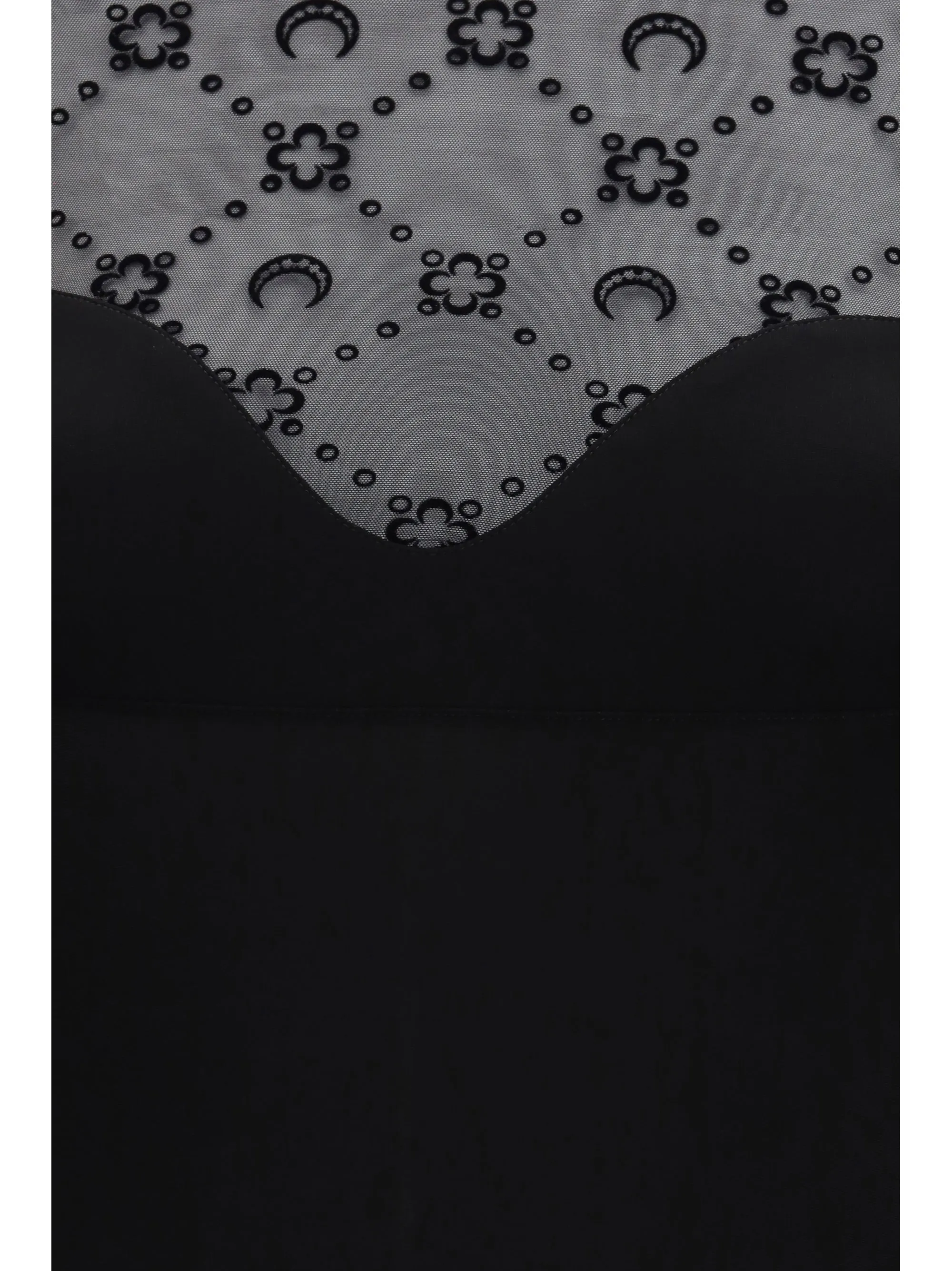 Dress Layered Jersey and Mesh Black sold by Lord & Taylor product image thumbnail 2