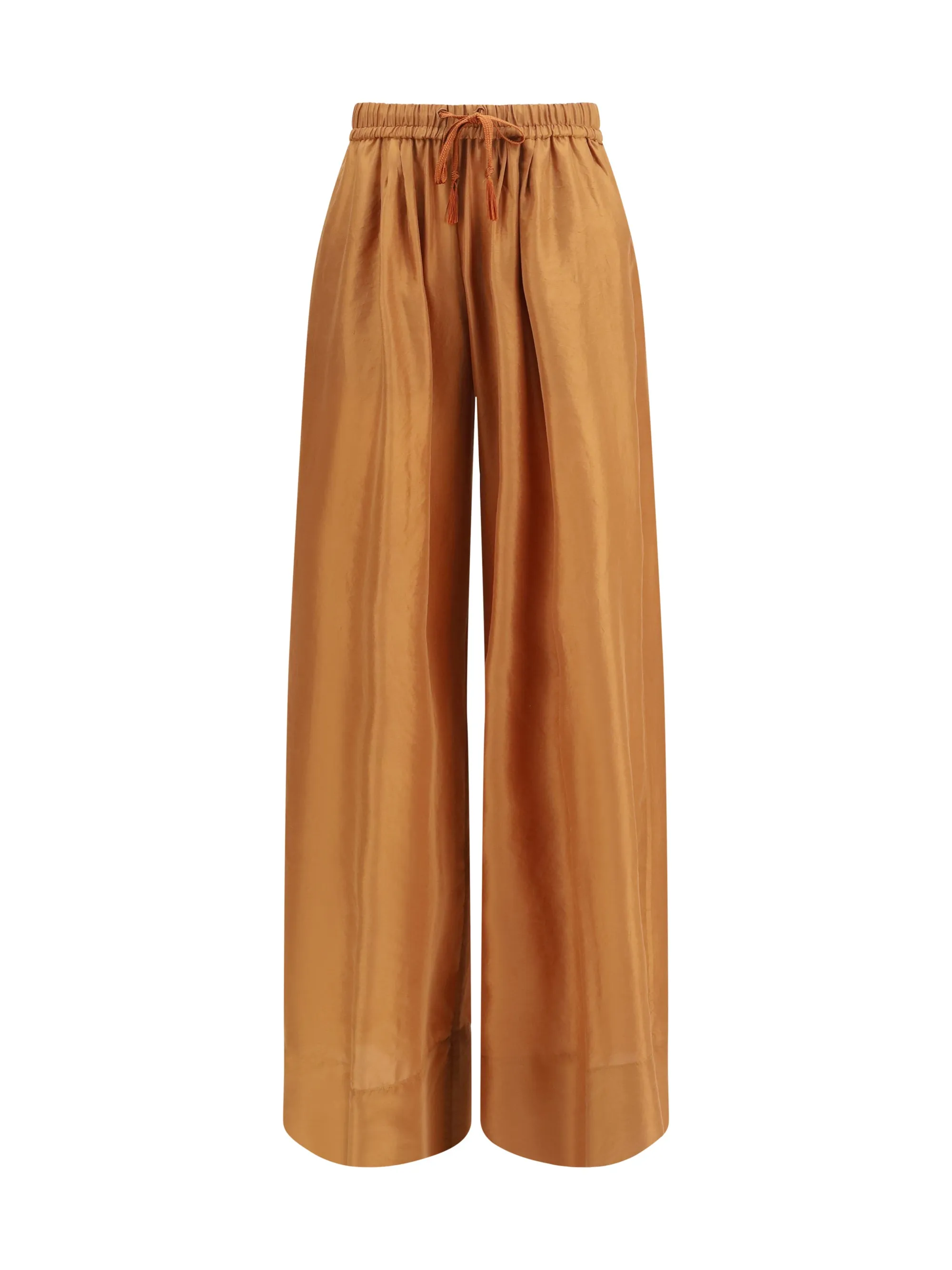 Pants Habotai Silk Bronze sold by Lord & Taylor