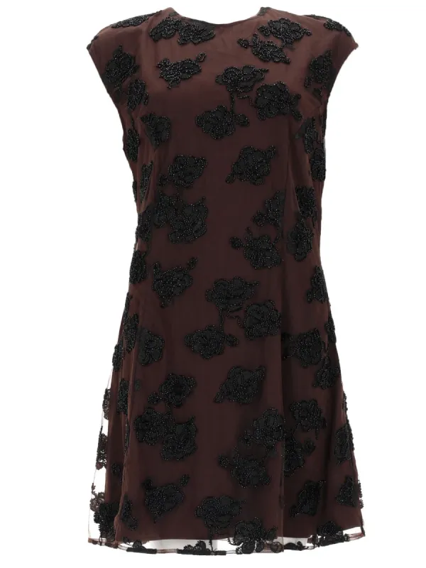 Mini Dress Brown made by Lord & Taylor