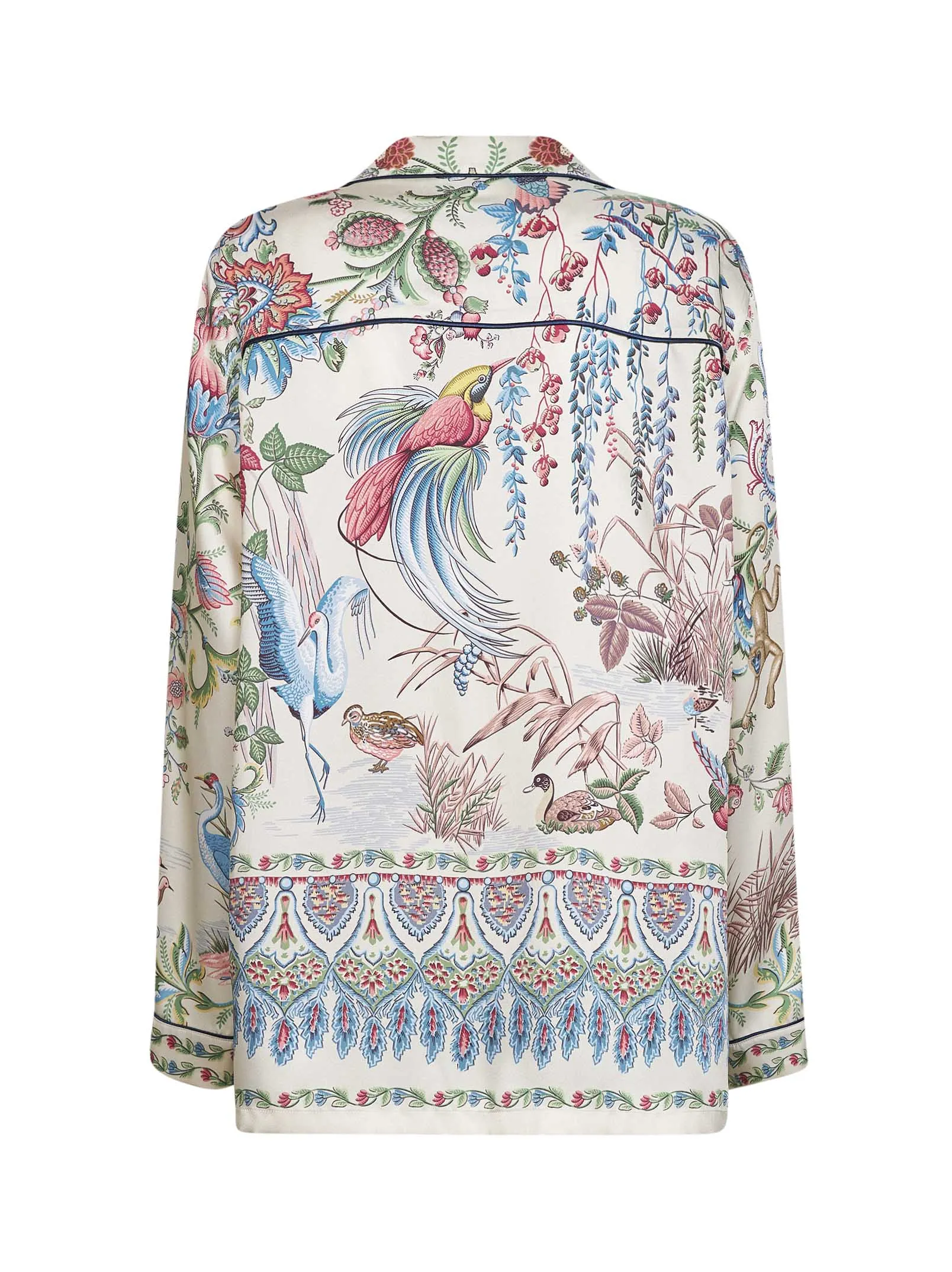 Shirt Multicolore Flora and Fauna-Print sold by Lord & Taylor product image thumbnail 2