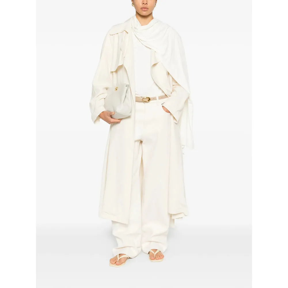Belted Wide Lapel Long Coat sold by Lord & Taylor product image thumbnail 4