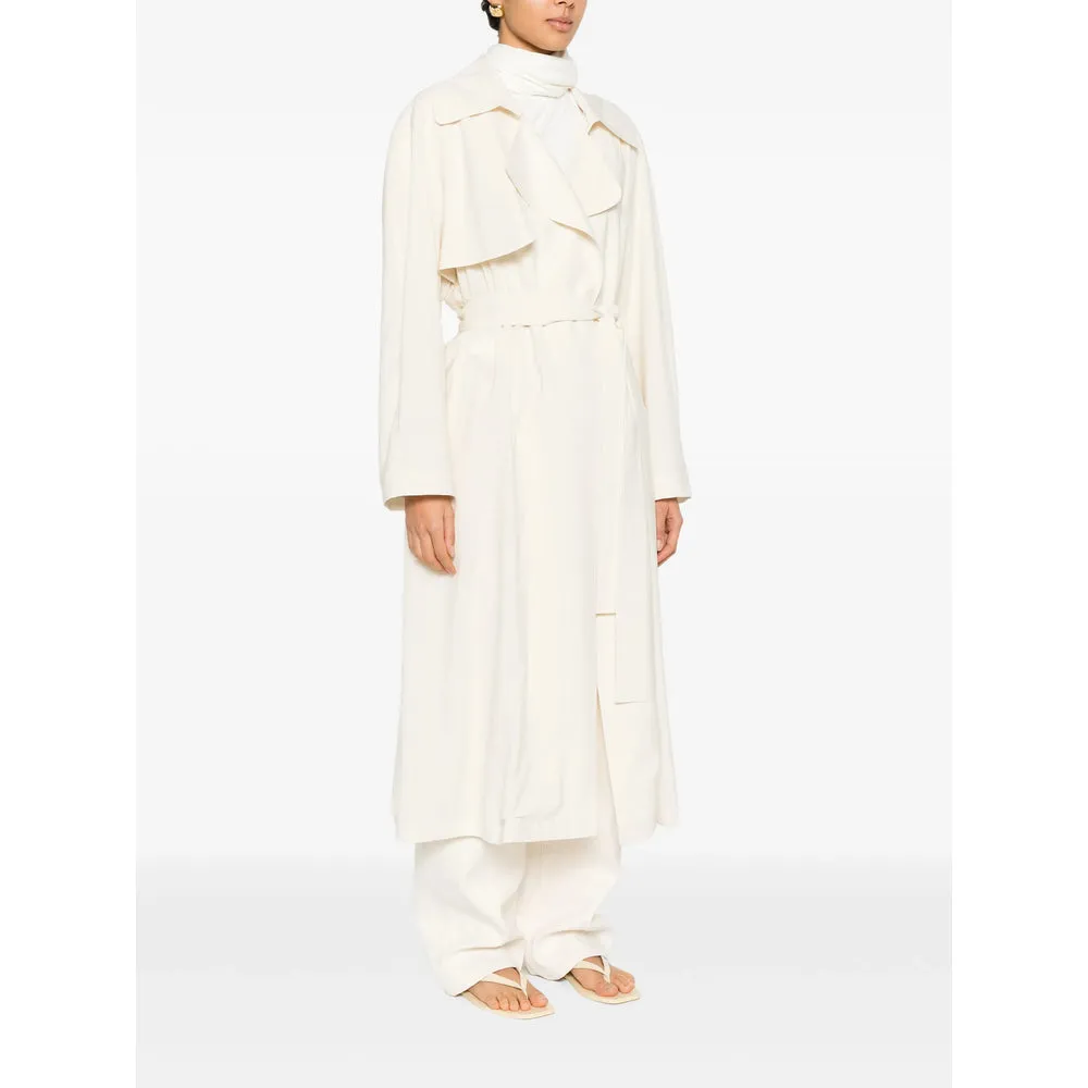 Belted Wide Lapel Long Coat sold by Lord & Taylor product image thumbnail 5