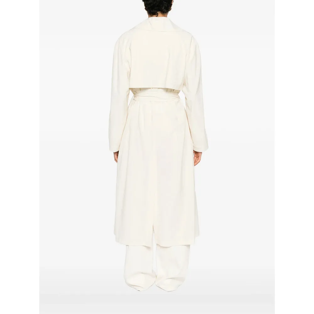 Belted Wide Lapel Long Coat sold by Lord & Taylor product image thumbnail 2
