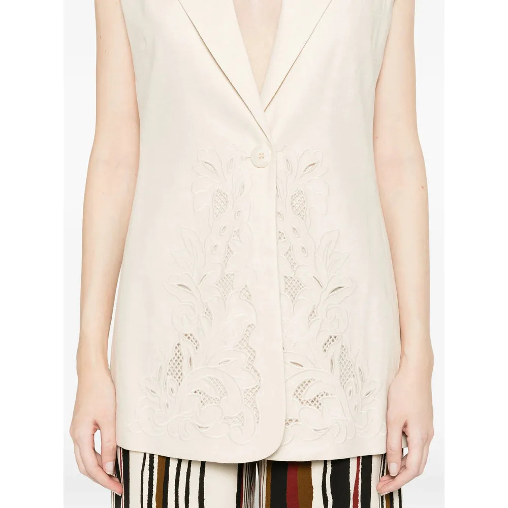 Linen Waistcoat sold by Lord & Taylor product image thumbnail 3