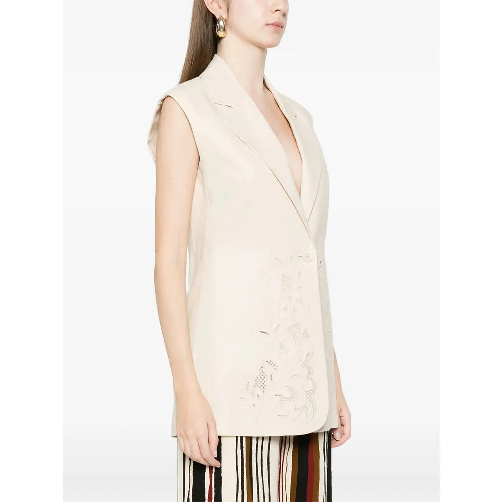 Linen Waistcoat sold by Lord & Taylor product image thumbnail 4