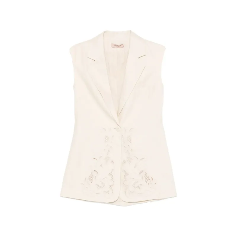 Linen Waistcoat made by Twinset