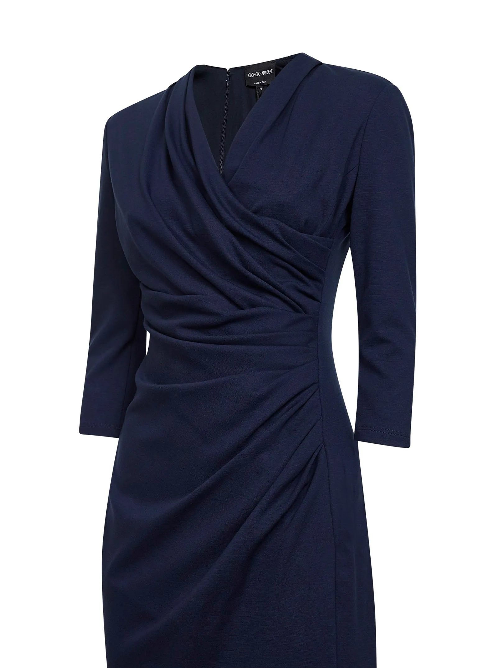 Midi Dress ASV Viscose Blend Blue sold by Lord & Taylor product image thumbnail 3
