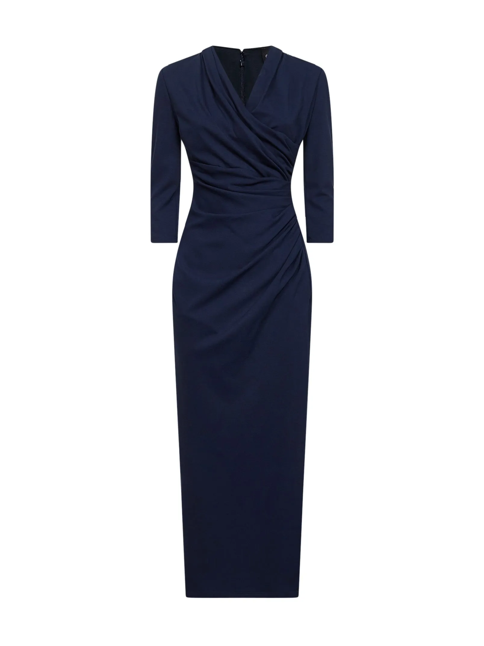Midi Dress ASV Viscose Blend Blue sold by Lord & Taylor