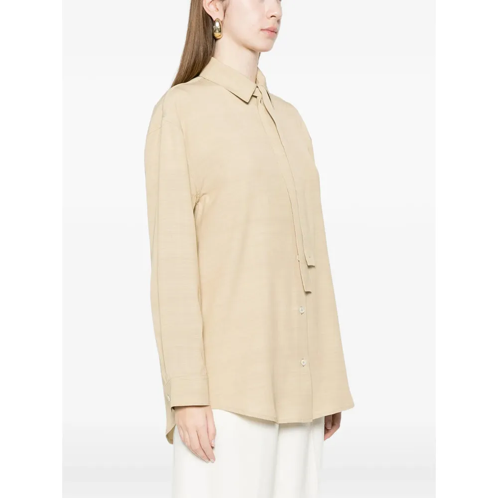 Shirt Tie-Neck Viscose sold by Lord & Taylor product image thumbnail 2