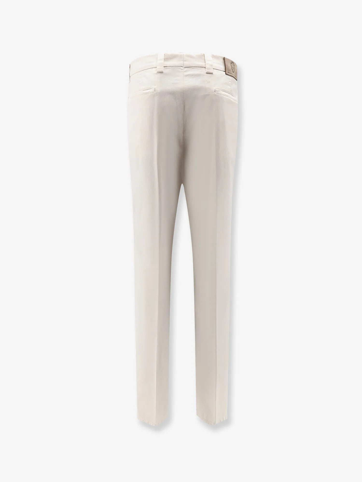 Stretch Cotton Trousers White sold by Lord & Taylor product image thumbnail 2